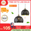 Vintage Industrial Ceiling Lamp Edison Light Chandelier Pendant Lighting