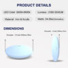 SL LIGHTING Smart LED Ceiling Light PRO WiFi APP Control Remote Dimmable Surface Mount Siling  33CM 36W [3 Colors ] - Image 6