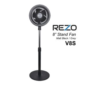 REZO 8'' V8S STAND FAN ***SIRIM***