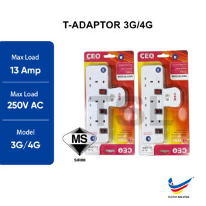 CEO 3G/4G T-ADAPTOR With Sirim Approved