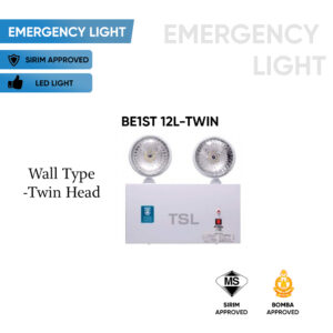 KELIP-KELIP Emergency Light Twin Head BE1ST 12L SIRIM & BOMBA Approved