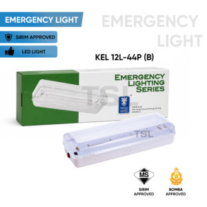 Kelip Kelip Emergency Light KEL 12L-44P (B) SIRIM & BOMBA Approved