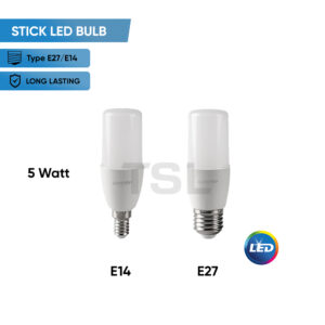 LED Stick Bulb E14/E27 Daylight/Warm White LED Bulb