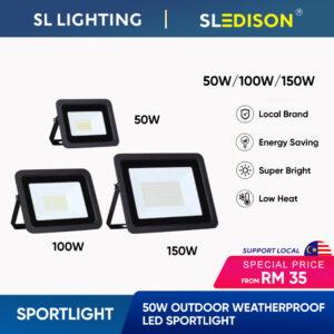 SL EDISON LED Flood Light Outdoor Waterproof