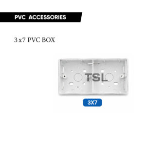 3x7 Single PVC Box
