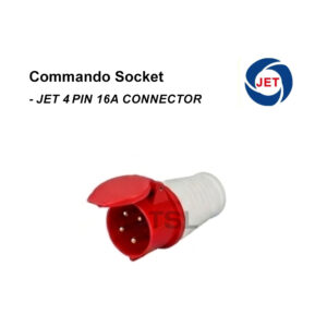4 Pin 16A Industrial Commando Plug Connector