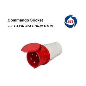 4 Pin 32A Industrial Commando Plug Connector