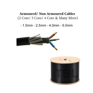 Armoured/ Non Armoured Cables (2 Core/ 3 Core/ 4 Core & Many More)