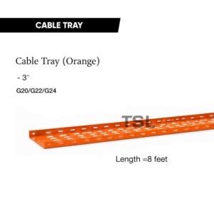 Cable Tray 3" (Orange) – G20 / G22 / G24 (8 Feet Length)