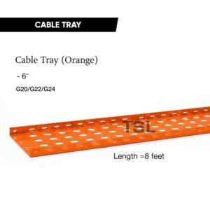 Cable Tray 6" (Orange) – G20 / G22 / G24 (8 Feet Length)