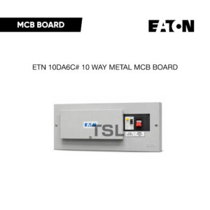 ETN Metal DB MCB Board 10DA6C 10WAY