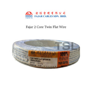 Fajar Twin Flat 2 Core Wire 70M
