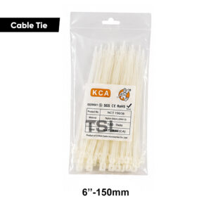 KCA CABLE TIE -6'' WHITE