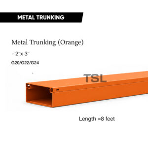Metal Trunking (Orange) 2" x 3" – G20 / G22 / G24
