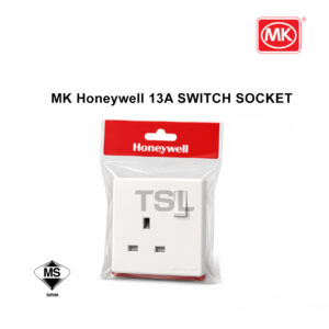 MK Honeywell 13A Switch Socket Outlet EW2757SPOWHI