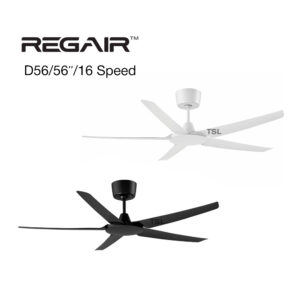 REGAIR D56-56''/5B CEILING FAN DC MOTOR 16 SPEED-SIRIM