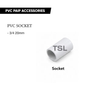 20MM (3/4") PVC Socket Accessories