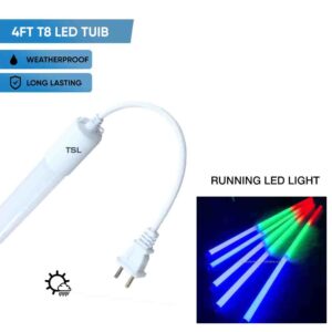 Colour T8 LED Tube Multicolour Tube RGB LED Weatherproof LED Colourful Light Lampu Kedai Makan Tomyam