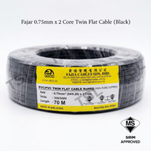 FAJAR TWIN FLAT 0.75MM 2CORE