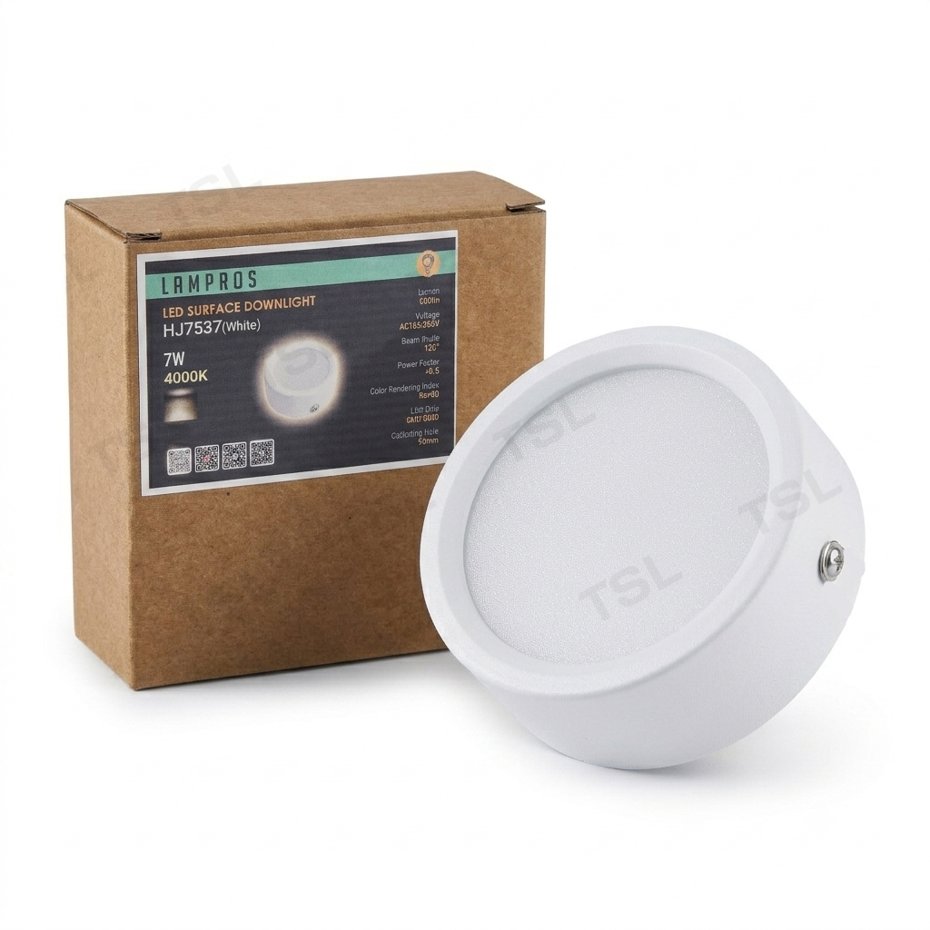 Mini LED Surface Donwlight 7W 3000K/4000K/6500K Round Shape