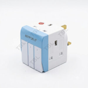 NIPPON 3 Way Adapter with Individual Switch Control