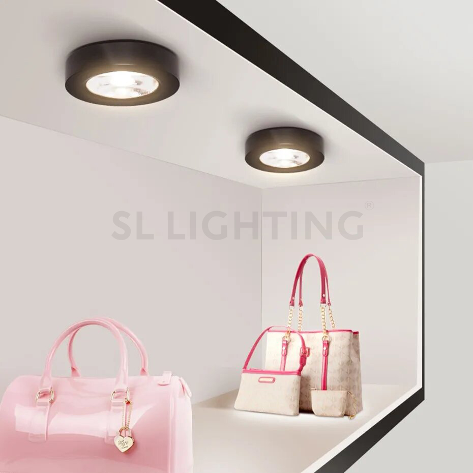 Mini Surface LED Eye Ball Spotlight Downlight Surface Cabinet Light 5W Ø75mm - Image 4